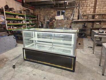 köhnə soyuducu: Şirniyyət üçün, 130 * 200 * 70 — 2