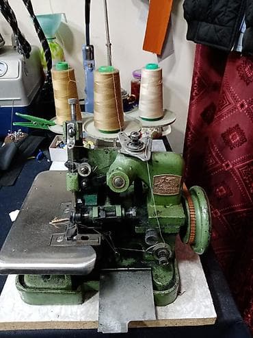 Tikiş maşını İşlənmiş,Overlok, 3 saplı, Ünvandan götürmə — 3