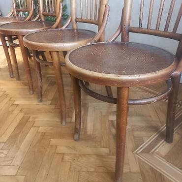 antik stul: Mətbəx üçün, Qatlanmayan, Stul — 3