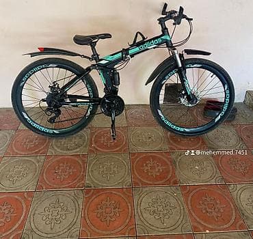 velo moto: Qatlanan dağ velosipedi - Çərçivə: qatlanan, yüngül ərintidən — 2