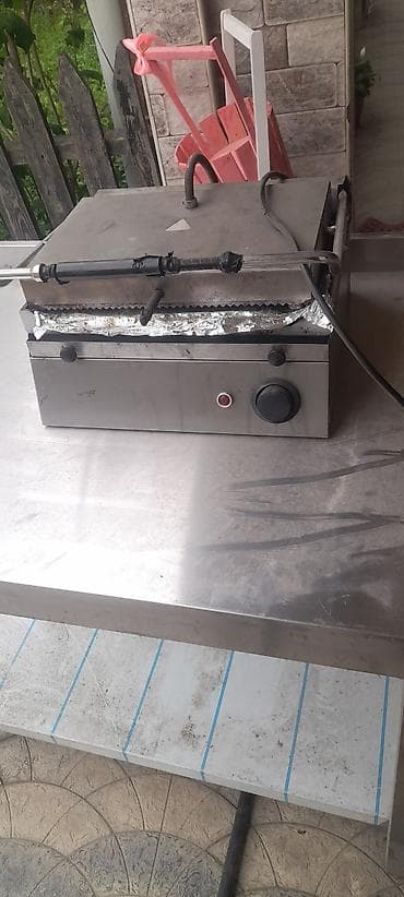 grill: Toster 6 çörəkli - Material: paslanmayan polad korpus - İkiqat — 1