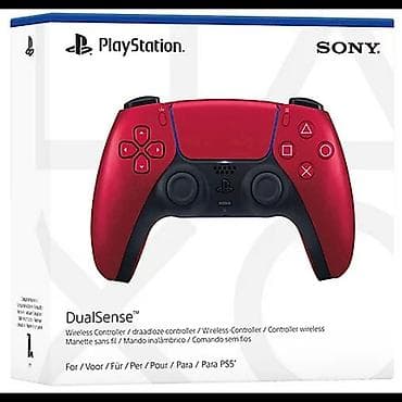 Sony PlayStation DualSense simsiz oyun pulti – PS5 üçün, rəng: qırmızı
