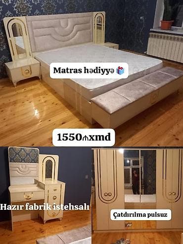 yataq dəsti qiymətləri: Yataq otağı dəsti — 1