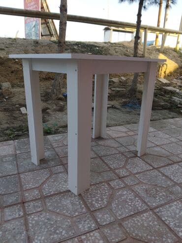 qəhvə stolu transformatoru: Mətbəx masası, Yeni, Açılmayan, Laminat, Dördbucaq masa — 6