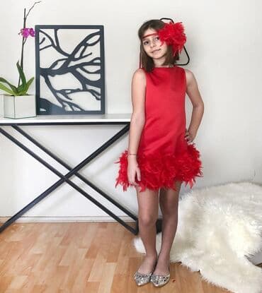 кыргызские национальные платья на кыз узатуу: Детское платье, Праздничное, 8 - 9 лет — 2