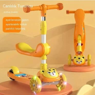 yeni il senliyi biletleri 2023: Scooter 🌀 Açılıb yığılır 🌀 Oturub sürmək olur 🌀 işıqlì 🌀 səbəti — 5
