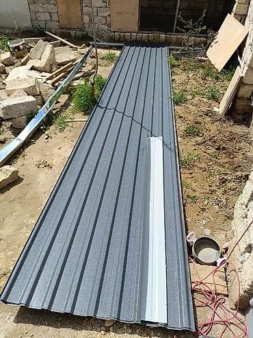 Təcili satılır artig qalıb . Dam örtüyü və izolyasiya materiali dəsti