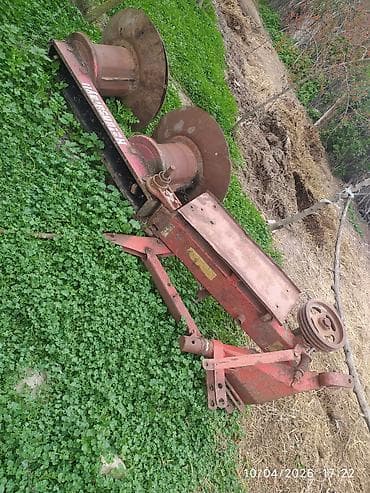 avtomobil qoşquları: İki barabanlı otbiçən (traktor üçün asılqan tip) - Tip: Barabanlı — 1