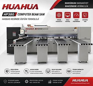 HUAHUA HP380 – Kompüter İdarəetməli Panel Ebatlama (Beam Saw) Maşını
