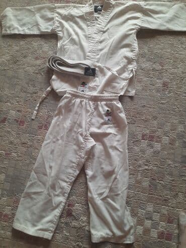 детские футбольные щитки: Мужской спортивный костюм, Adidas, One size, цвет - Белый — 1