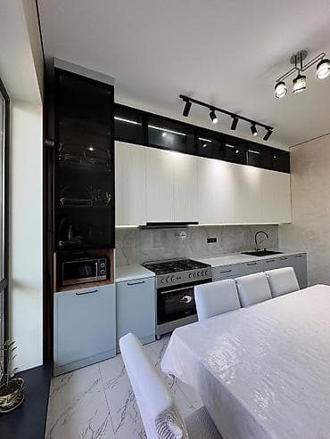 metbex şkaf: Sifarişlə mətbəx dəsti, Özü çəkən petlələr, MDF, Kredit var, Pulsuz çatdırılma — 3