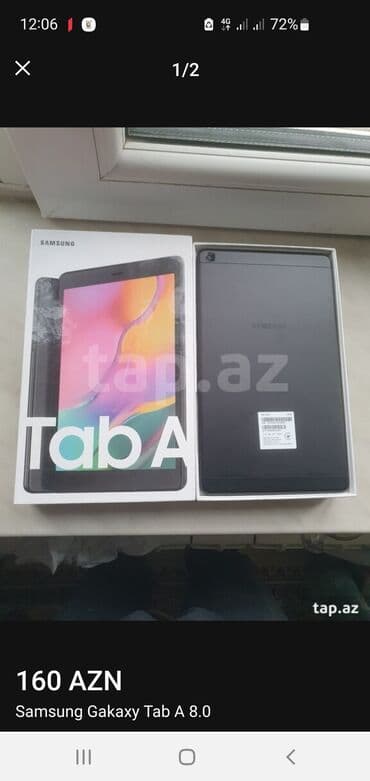 Video oyunlar və konsollar: Samsung Tab A 8.0 planşeti 32/2 təqdim olunur. Yığcam dizaynı — 1