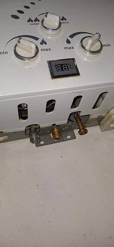 su bacoklari: EGE 24/01 qazla işləyən su qızdırıcısı - Divardan asılan, baca çıxışı — 2