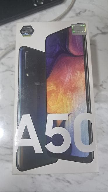 x96 mini android tv box ram rom: Samsung Galaxy A50, 64 GB, rəng - Qara, Barmaq izi — 4
