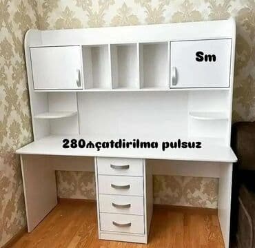 uşaq ucun yazı masası: *İkinəfərlik yazı masası* 280 AZN Ölçü 160/160/50 Sifarişle 2/3 — 2