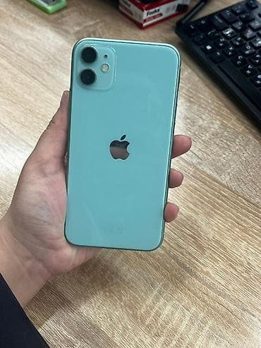 IPhone 11, 128 GB, Yaşıl, Face ID