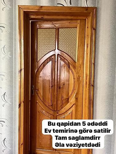 yeni xalca modelleri: Məhsul: Taxta otaq qapıları (5 ədəd) Təsvir:Razilaşmaq olar - Klassik — 3