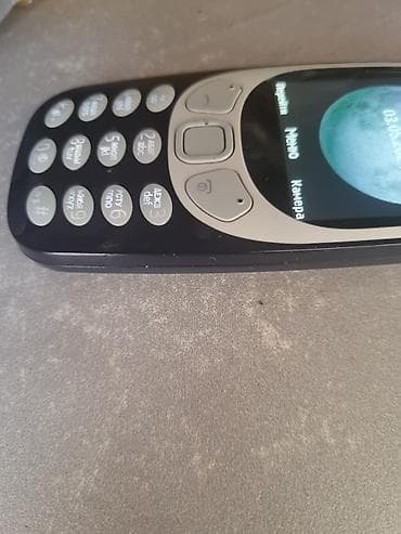 nokia telfon: Nokia 3310, < 2 GB Memory Capacity, rəng - Göy, Düyməli — 2