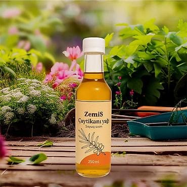 ZemiS Çaytikanı yağı – soyuq sıxım, 250 ml - Tərkib: 100% təbii