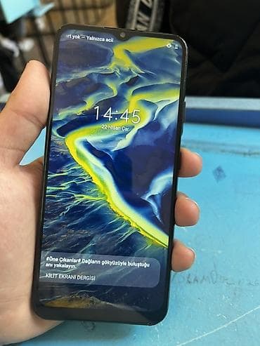 təlfon: Realme C21Y, 64 GB, rəng - Qara, Barmaq izi — 2