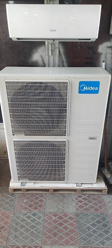 qaz paneli: Kondisioner Midea, İşlənmiş, 100-dən çox kv. m, Split sistem — 1