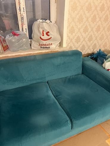 stol stul islenmis: Mini-divan, Açılmayan, Bazasız, Vеlur parça, Çatdırılma yoxdur — 3