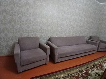Oturacaq dəsti – 3 parça - 1 ədəd geniş divan - 2 ədəd eyni dizaynda