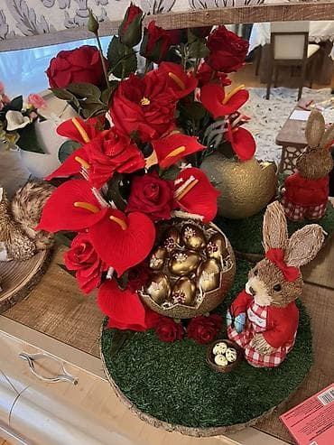 Хонча: Bəzəkli dekor kompozisiyaları – əl işi - Tematik masaüstü — 1