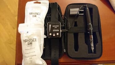 Лампы для сушки ногтей: Nano brown apparati permanent makiyaj ucun tezedi 10edet iynesi ile — 1