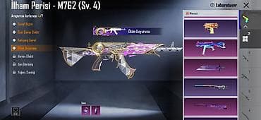 Digər kolleksiyalar: PUBG Mobile hesabı – yüksək səviyyəli kolleksiya və nadir geyimlər — 5