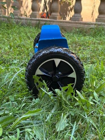 nerd taxta sekilleri: Off-road hoverboard (özözünə balanslanan skuter) - Rəng: mavi, qara — 2