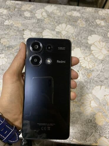 redmi not 8 yaddaş 128: Redmi Note 13, 128 GB, rəng - Qara, Barmaq izi — 1