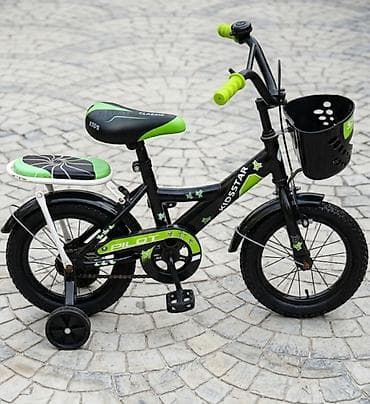 velosipe: İşlənmiş Dörd təkərli Uşaq velosipedi 12", sürətlərin sayı: 10, Ödənişli çatdırılma, Ünvandan götürmə — 4