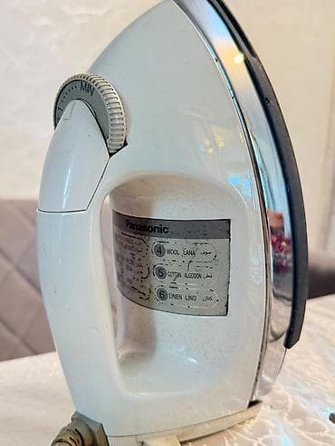 Elektronika: Panasonic ütü satılır. Dərzi ütüsüdü. İşlək vəziyyətdədir. Real — 2