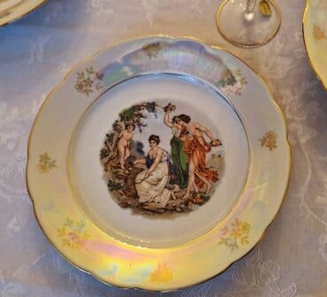 фольксваген поло седан 1 6: Обеденный набор, Фарфор, 6 персон, Германия — 4