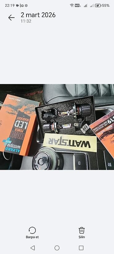 masin pribor isiqlari: WATSAR ALFARED PLUS LED far lampası dəsti - Avtomobil üçün LED baş — 2