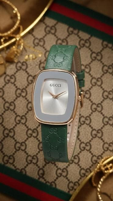 mexaniki saat: Qol saatı, Gucci, rəng - Qəhvəyi — 6