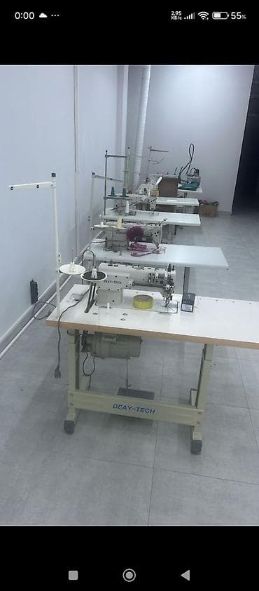 DEAY-TECH sənaye tikiş maşınları dəsti 🛑Tikiş maşınları satılır! Juki at lalafo.az DEAY-TECH sənaye tikiş maşınları dəsti 🛑Tikiş maşınları satılır! Juki