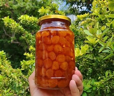 Варенье: Ağ Gilas Mürəbbəsi Damağınızda dad buraxacaq, KƏHRƏBA rəngli dən — 3