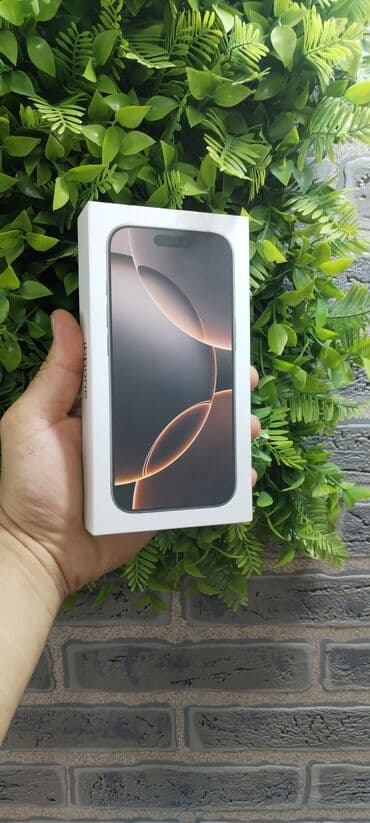 iphone 16 pro baki: IPhone 16 Pro, 128 GB, Desert Titanium, Kredit, Face ID — 1
