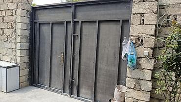 hasar setka: Metall darvaza – ikitərəfli, dekorativ naxışlı model - Material — 2