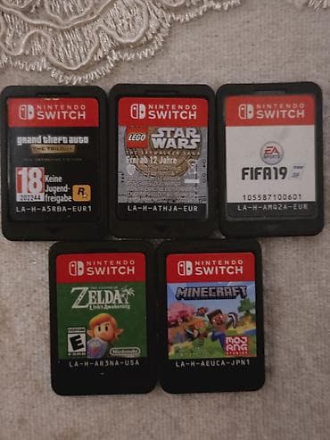 Nintendo Switch oyun kartricləri dəsti Minecraft (qutusu da var) - 60