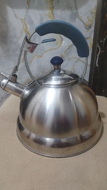 Rəng - Gümüşü, Çaydan, Paslanmayan polad, 3-dən çox l