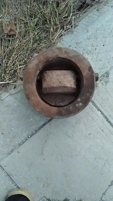 dəmir su ceni: Dəmir flanşlı geri dönməz klapan (check valve) - Material: tam — 3