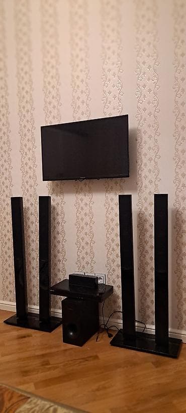 Maqnitofonlar: Samsung ev kino sistemi – 5.1 kanal Komplekt: - 4 ədəd hündür — 4