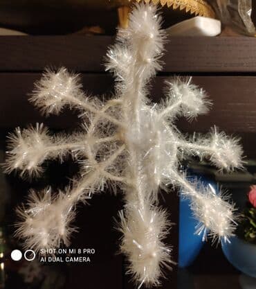 Süni güllər: Yeni il aksesuarları. yenidir. 1-3-5-10-15-25₼ — 1