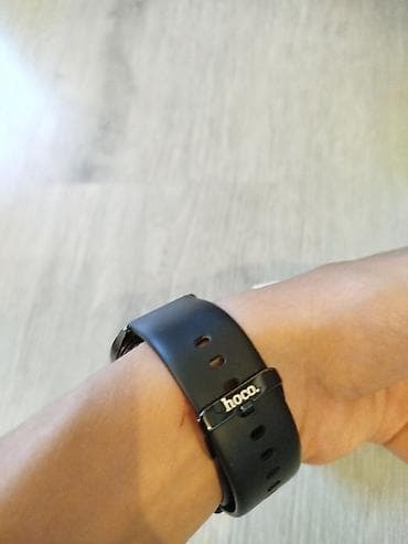 smart qol saat: Smart saat, Hoco, Sensor ekran, rəng - Qara — 2