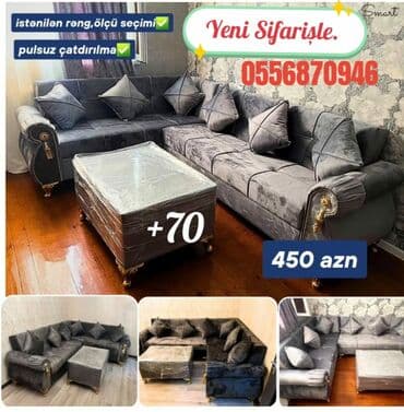 metbex divanlari: Yeni, Künc divan, Divan, Bazalı, Açılan — 4