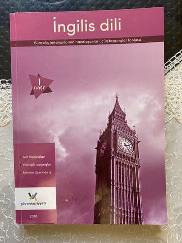 работа со знанием английского языка: Güvən İngilis dili Test toplusu — 1