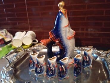 eşşək südü qiyməti: Rəng - Ağ, Keramika, 7, 2 l, SSRİ — 1